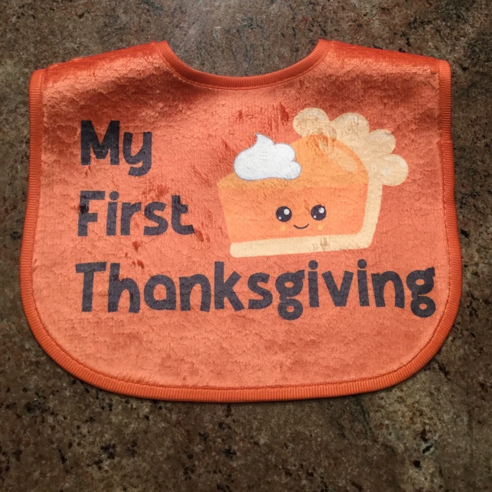 First Thanksgiving Bib